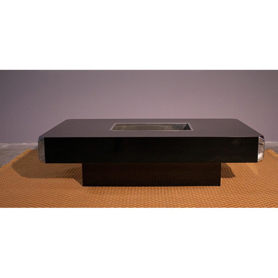 Image 1 of Vintage black coffee table for Mario Sabot, 1970-1980