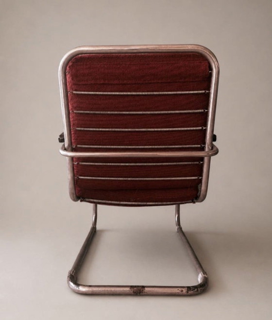 Image 1 of Seltener Gispen-Sessel VI-A-138, van der Vlugt, ca. 1931