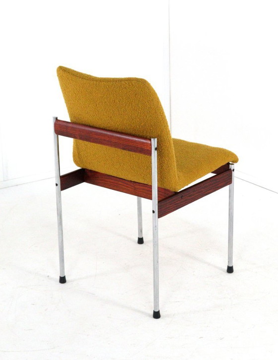 Image 1 of Set of 4 Thereca chairs upholstered vintage