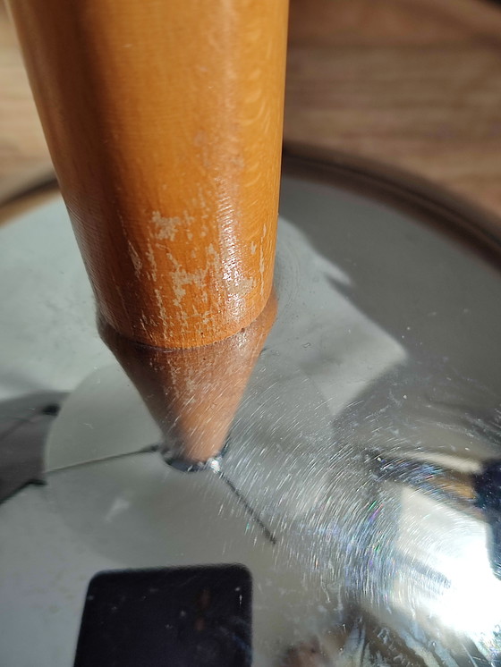 Image 1 of Iconische Vintage Ikea Kvintol Lebber tafellamp mushroom '80 Eighties