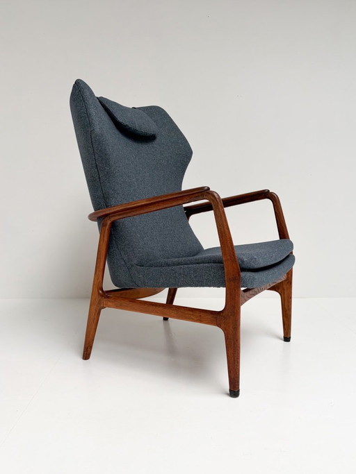 Opnieuw gestoffeerde Edith (heren)fauteuil van Bovenkamp, 1960's