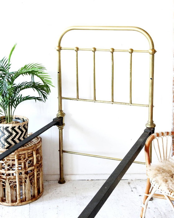 Letto da giorno vintage francese in ottone, anni '60 – Letti da giorno (photo 11 of 17)