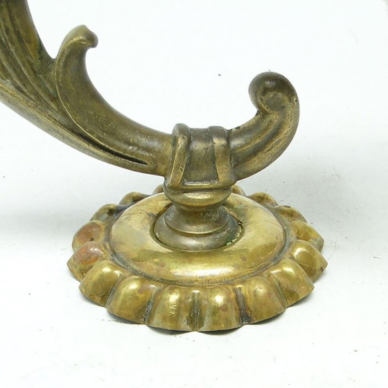 Wandlampe im Jugendstil aus dem frühen 20. Jahrhundert, Deutschland – Wandleuchten, Brass (photo 6 of 7)