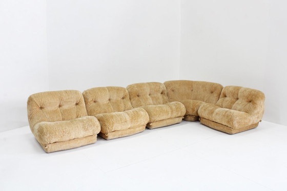 Italian Nuvolone Modular Sofa by Rino Maturi for Mimo Padova, 1970s – Textile (photo 2 of 13)