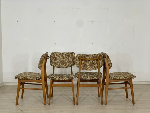 Sillas de mediados de siglo, silla de comedor, vintage.