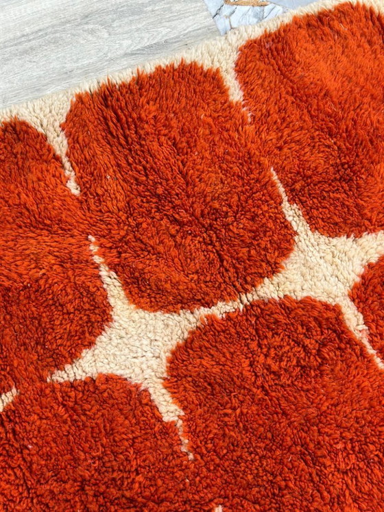 Tapis berbère marocain rare, fait main, 200 cm x 300 cm – Cotton (photo 6 of 6)