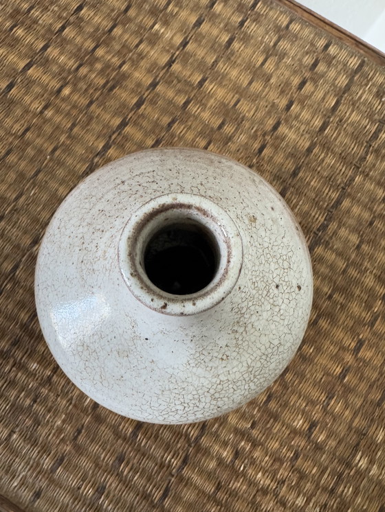 Image 1 of Vase Emailliertes Steinzeug Norbert Pierlot 60er Jahre