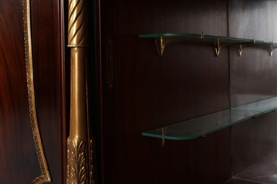 Image 1 of Hoogwaardige 20e-eeuwse mahonie buffetkast in Lodewijk XVI-stijl, E.P. Ehalt, Frankrijk