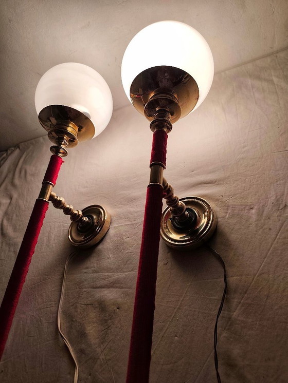 Image 1 of Coppia di appliques. Spagna, anni '50.