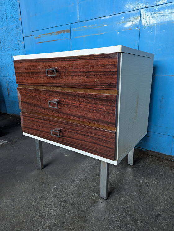 Image 1 of Vintage Danish chest of drawers - 1970s