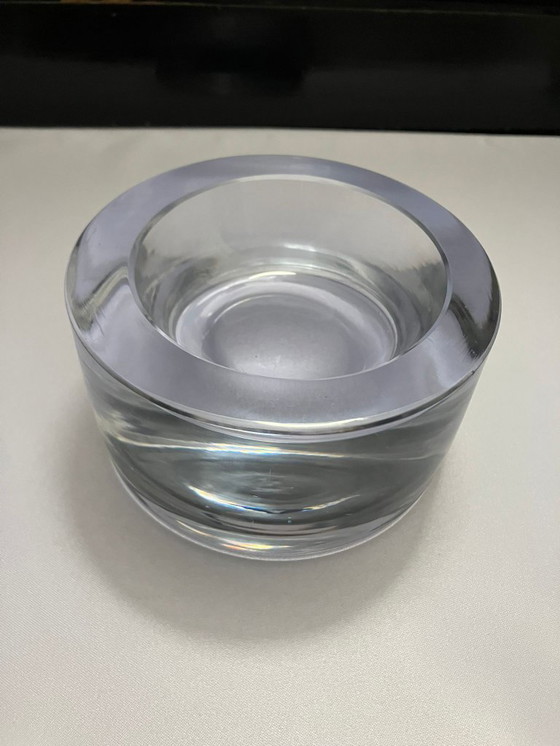 Image 1 of Murano glazen schaal of asbak in de stijl van Seguso Vetri, Italië