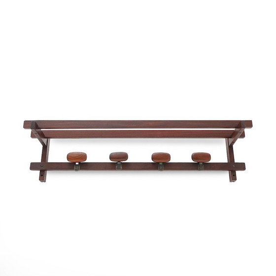 Image 1 of Wall-Mounted Coat Rack by Ezio Longhi for Elam, 1960s