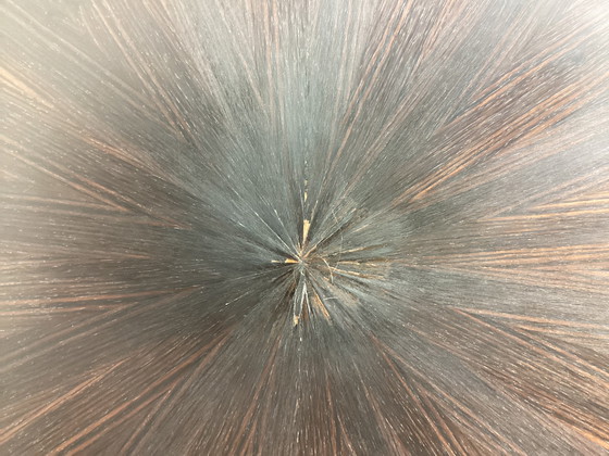 Image 1 of Rare Amsterdam School Art Deco rosewood table