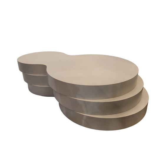 Image 1 of Mesa De Centro / Coffee Table Space Age, Madera Lacada, S. Xxi – Italia