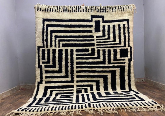 Image 1 of Marokkanischer Teppich, handwerklich, en laine, 250 x 200 cm