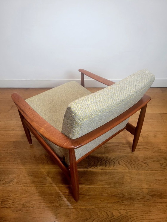Image 1 of Fauteuil vintage en teck de Carl Straub, 1960