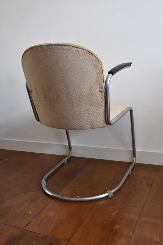 Gispen 413 RL – Sessel, Kunststoff, Chrom (photo 3 of 5)