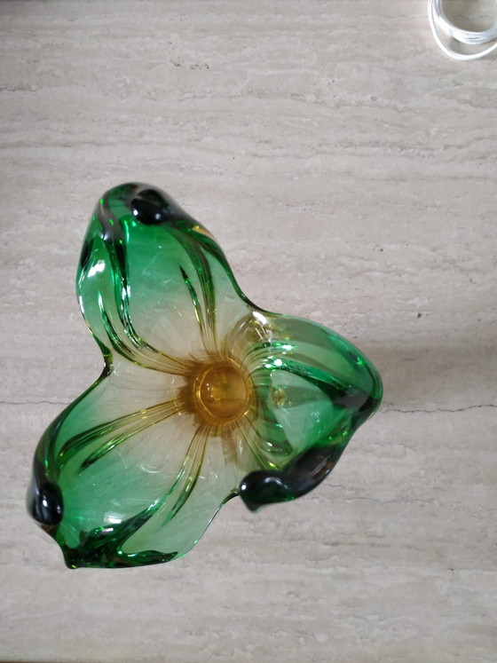 Vase Murano, Vert (photo 4 sur 5)