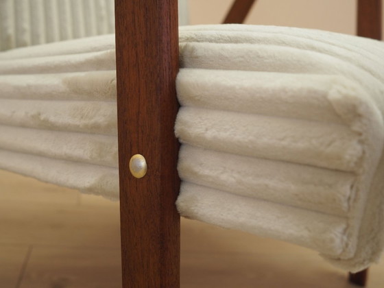 Poltrona in Teak, Rivestimento in Velluto, Anni '60 – Poltrone, Tessile, Legno (photo 11 of 13)