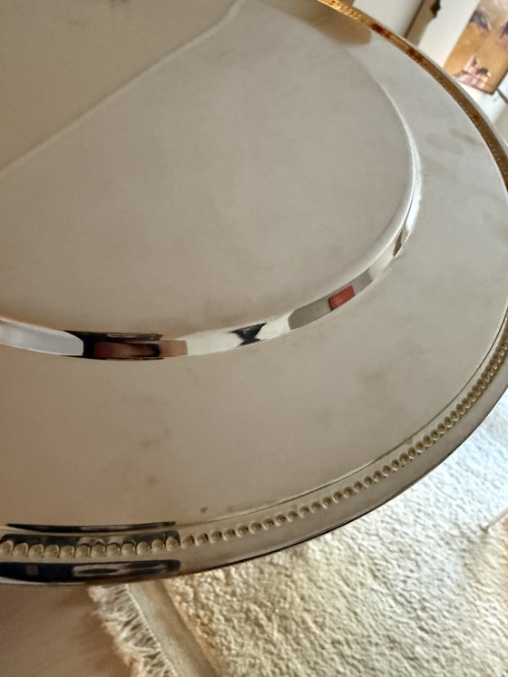 Plato de servicio plateado de 30 cm; 12 unidades – Accesorios de mesa, Metal, Silver (photo 5 of 5)