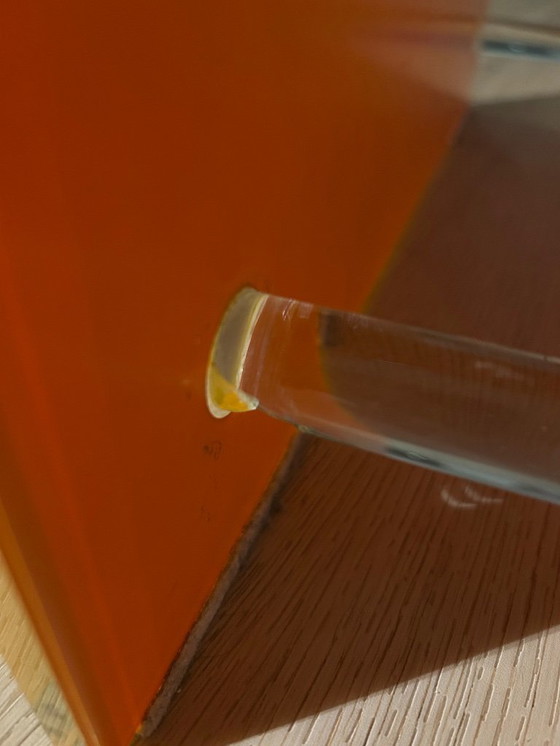 Image 1 of Glass side table by Bert Plantagie