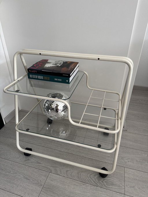 Vintage jaren 70 bar cart 
