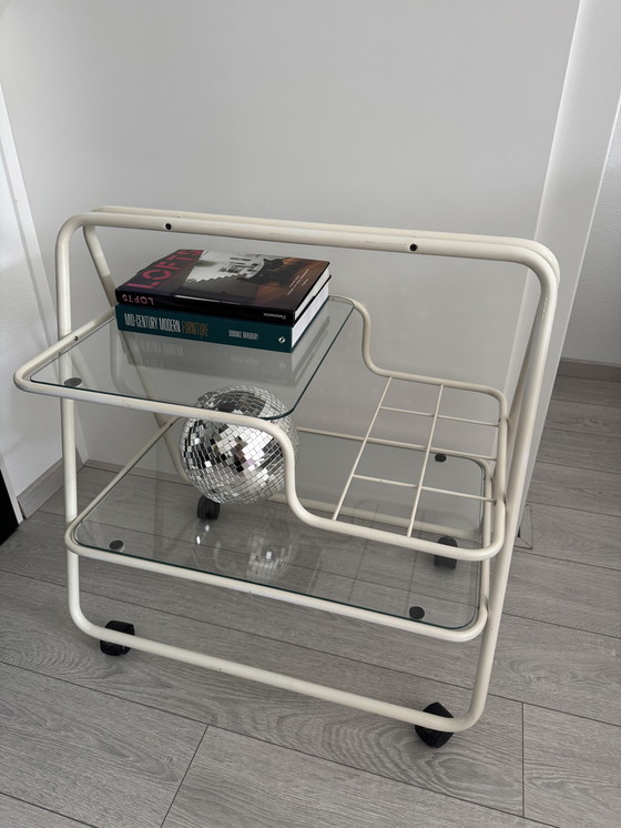 Image 1 of Vintage jaren 70 bar cart