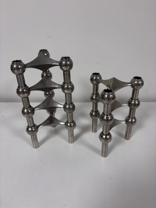 7 portacandele originali Stoff Nagel S22 – kandelaars en kaarsen, Metal (photo 2 of 5)