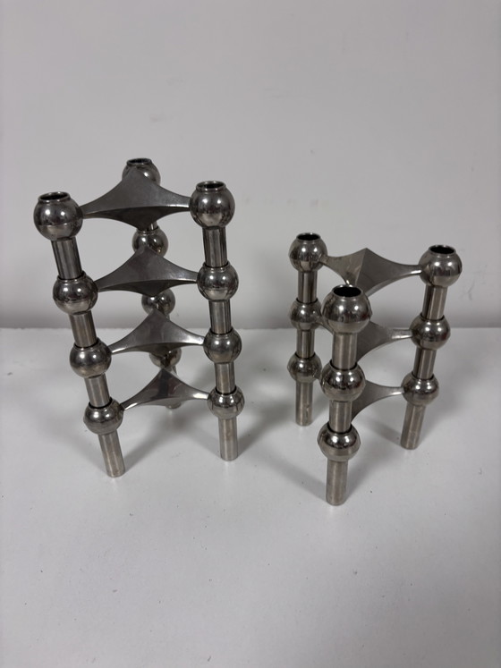 7 Original Stoff Nagel S22 Candle Holders – Metal (photo 2 of 5)