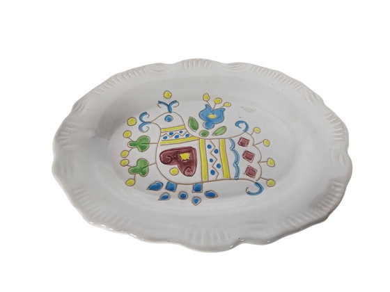Image 1 of Sardegna Ceramiche - decor 'Pavoncella' - keramiek - Italiaans - 3e kwart 20e eeuw