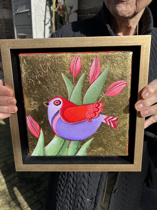 Ada Breedveld painting BIRDY
