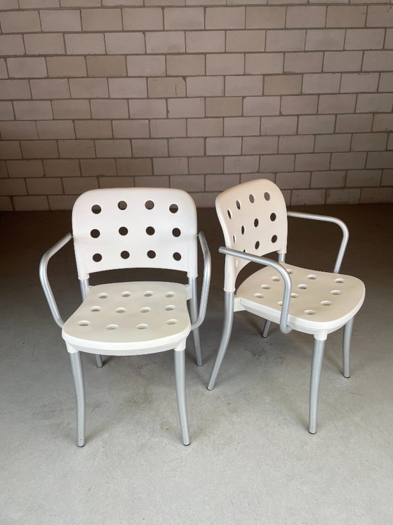 Halifax Minni Chair, Citterio (Voorraad: Meerdere) – Eetkamerstoelen, Plastic, Aluminium (photo 14 of 24)