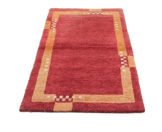 Image 1 of Original Modern Indo Gabbeh Wool Rug 155 x 85 cm