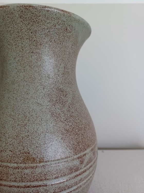 Image 1 of Vallauris – Cerámica francesa hecha a mano de los años 70 – Diseño atemporal – Jarrón – 20 cm