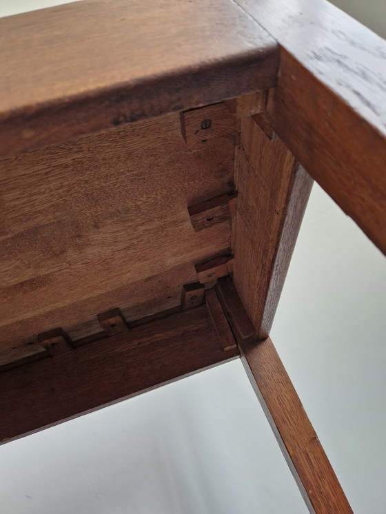 Image 1 of Mesa auxiliar escolar Amsterdam mesa de escritorio roble