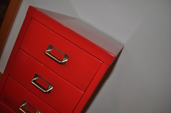 Industrial Metal Chest of Drawers, 1980s – Industrieel (photo 2 of 9)