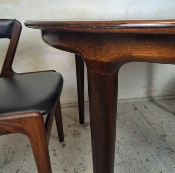 Tavolo allungabile in palissandro, disegnato da J. Andersen, Danimarca, anni '60 – Tavoli da pranzo, Wood (photo 4 of 6)