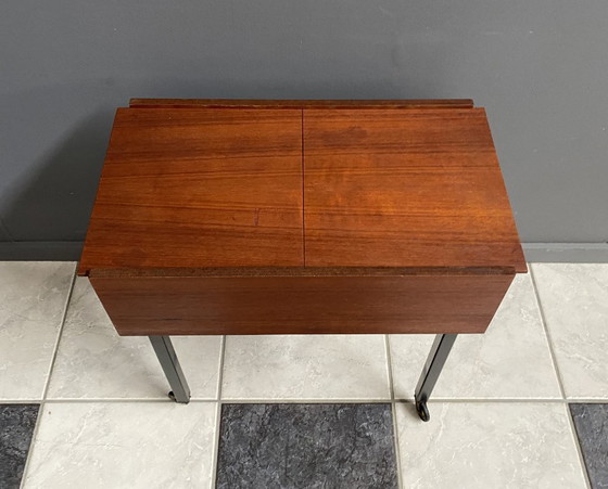 Image 1 of Teak Sewing Box by Opal 1970s