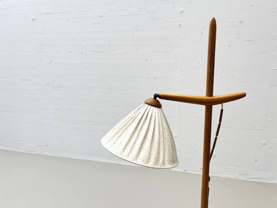 Image 1 of Lámpara de pie de haya by Temde, 1960s