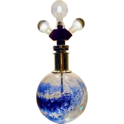 Vintage lamp van Bd Lumica en Mazzega, 1970