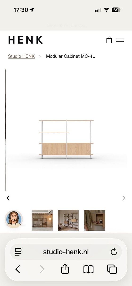 Image 1 of Mobile a muro Studio Henk