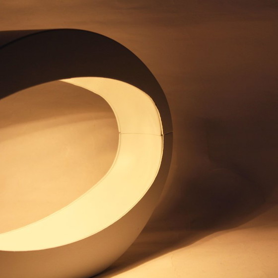 Image 1 of Vintage "Berio" Witte Lamp - Massief België