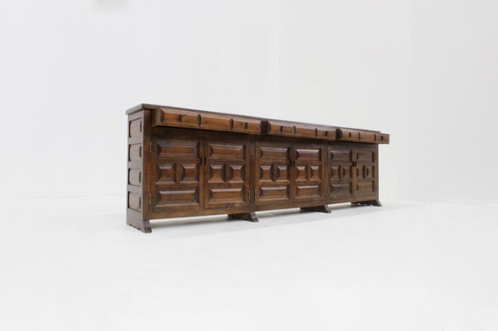 Image 1 of Vintage Brutalist sideboard from the 1970s