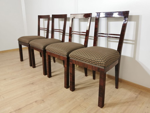 Sedie da pranzo Art Déco