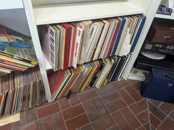 Image 1 of Collection exceptionnelle de disques vinyles | Plus de 1000 LP | Intérieur vintage et lot de collection