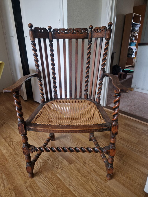 Prachtige stoel on perfecte staat uut 1900