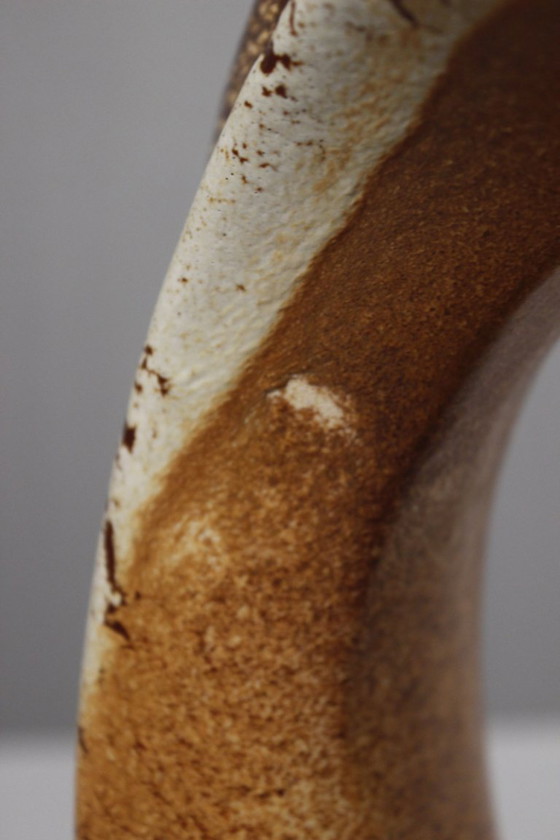 Image 1 of Roberto Rigon für Bertoncello Ceramiche – Freiformvase Italien 1970er Jahre