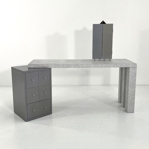 Scrivania Dione Dressing Table di Antonia Astori per Driade, anni '80