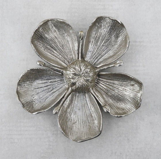 Image 1 of Gucci Style Five Petal Flower Ashtray or Catch-all Mid Century Italy C1960s
