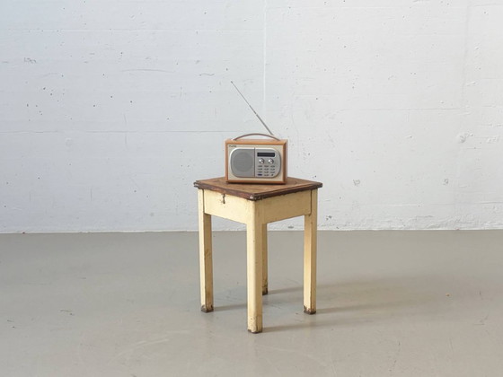 Vintage kruk met opbergruimte, circa jaren 1940/50. – Bijzettafels, Wood (photo 6 of 13)